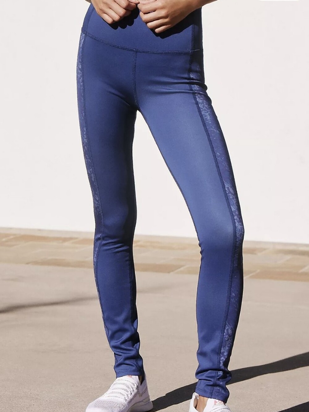 Daily Practice Sofia High-Waist Blue Workout Leggings Athletic Athleisure Size S